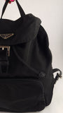 Prada Black Nylon Backpack - 3735