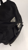 Prada Black Nylon Backpack - 3735