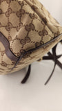 Gucci GG Beige Canvas Backpack - 3736