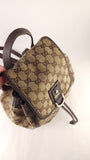 Gucci GG Beige Canvas Backpack - 3736