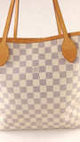 Louis Vuitton Damier Azur Neverfull MM Tote Bag - 3742