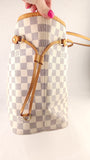 Louis Vuitton Damier Azur Neverfull MM Tote Bag - 3742