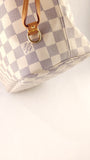 Louis Vuitton Damier Azur Neverfull MM Tote Bag - 3742