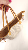 Louis Vuitton Damier Azur Neverfull MM Tote Bag - 3742