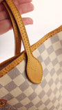Louis Vuitton Damier Azur Neverfull MM Tote Bag - 3742