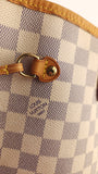 Louis Vuitton Damier Azur Neverfull MM Tote Bag - 3742