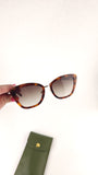 Longchamp Brown Tortoise Cat Eye Sunglasses - G0809