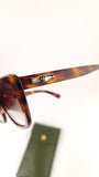 Longchamp Brown Tortoise Cat Eye Sunglasses - G0809