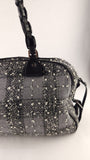 Salvatore Ferragamo Black/Grey Tweed Shoulder Bag - G0818