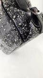 Salvatore Ferragamo Black/Grey Tweed Shoulder Bag - G0818
