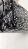 Salvatore Ferragamo Black/Grey Tweed Shoulder Bag - G0818