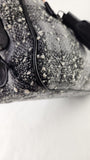 Salvatore Ferragamo Black/Grey Tweed Shoulder Bag - G0818