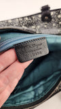 Salvatore Ferragamo Black/Grey Tweed Shoulder Bag - G0818