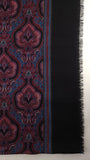 Fendi Paisley 100% Wool Scarf - G0847