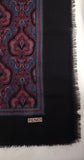 Fendi Paisley 100% Wool Scarf - G0847