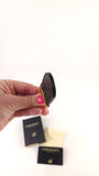 Dunhill Black Leather & Gold Tone Keychain - G0849