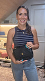 Chanel Matelasse Black Lambskin Chain Shoulder Bag - 3501