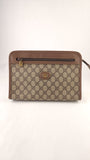 Gucci GG Supreme Beige Clutch - 3753