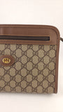 Gucci GG Supreme Beige Clutch - 3753