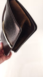 Nina Ricci Brown Textured Patent Leather Shoulder Bag - G0955