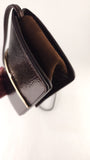 Nina Ricci Brown Textured Patent Leather Shoulder Bag - G0955
