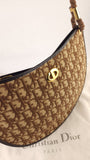 Christian Dior Brown Canvas Trotter Shoulder Bag - 3754