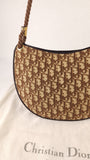 Christian Dior Brown Canvas Trotter Shoulder Bag - 3754