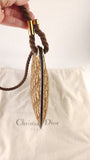 Christian Dior Brown Canvas Trotter Shoulder Bag - 3754