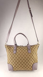 Gucci Beige GG Canvas 2way Handbag - 3755