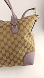 Gucci Beige GG Canvas 2way Handbag - 3755