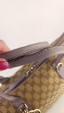 Gucci Beige GG Canvas 2way Handbag - 3755