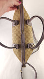 Gucci Beige GG Canvas 2way Handbag - 3755