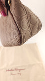 Salvatore Ferragamo Brown Gancini Shoulder Bag - 3756