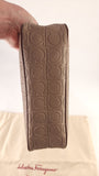 Salvatore Ferragamo Brown Gancini Shoulder Bag - 3756