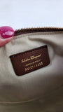 Salvatore Ferragamo Brown Gancini Shoulder Bag - 3756