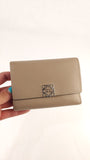Loewe Beige/Grey Compact Wallet - 3783