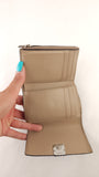 Loewe Beige/Grey Compact Wallet - 3783