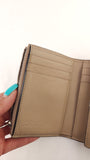 Loewe Beige/Grey Compact Wallet - 3783