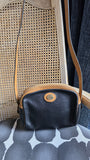 Christian Dior Black Leather Crossbody - 3788