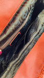 Salvatore Ferragamo Orange/Red Knit Hand Bag - 3769