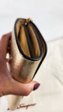 Salvatore Ferragamo Gold Gancini Wallet on Chain - 3770