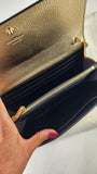 Salvatore Ferragamo Gold Gancini Wallet on Chain - 3770