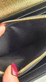 Salvatore Ferragamo Gold Gancini Wallet on Chain - 3770