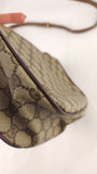 Gucci GG Beige PVC Canvas Sherry Line Crossbody Bag - 3778