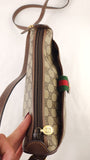 Gucci GG Beige PVC Canvas Sherry Line Crossbody Bag - 3778
