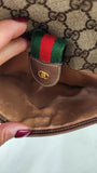 Gucci GG Beige PVC Canvas Sherry Line Crossbody Bag - 3778