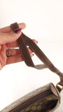Gucci GG Beige PVC Canvas Sherry Line Crossbody Bag - 3778