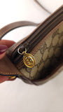 Gucci GG Beige PVC Canvas Sherry Line Crossbody Bag - 3778