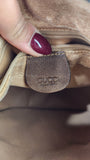 Gucci GG Beige PVC Canvas Sherry Line Crossbody Bag - 3778