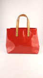 Louis Vuitton Red Vernis Reade PM Handbag - 3745